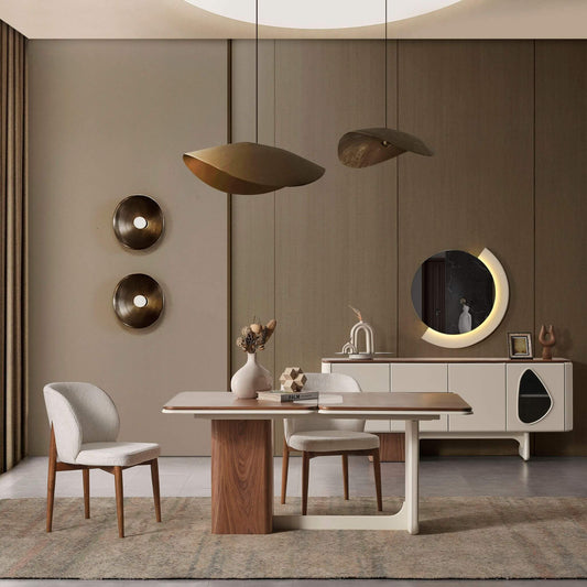 Casa Da Noir Enna Ekru lake boyalı yemek takımı