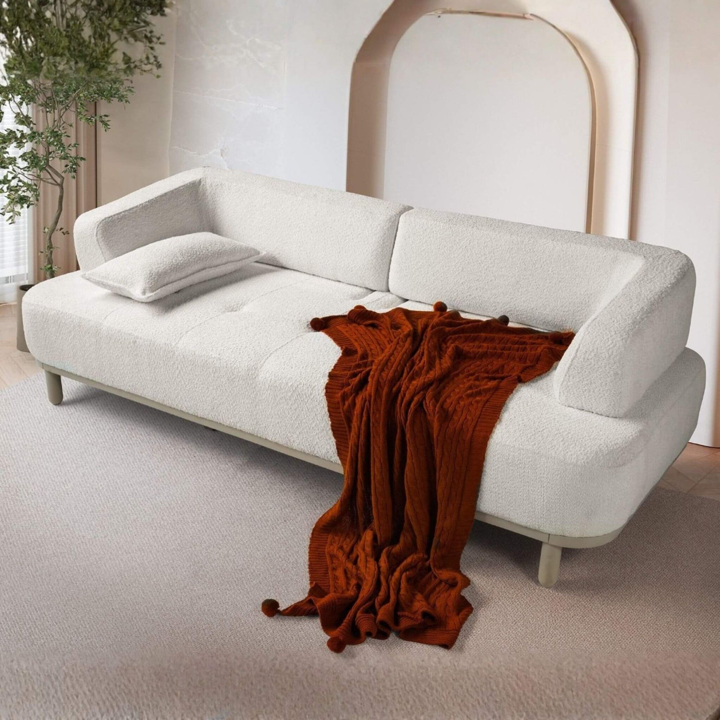 Nora Modern Salon Koltuk Takımı – Soft Minimal Konfor & Lüks Tasarım | Casa Da Noir