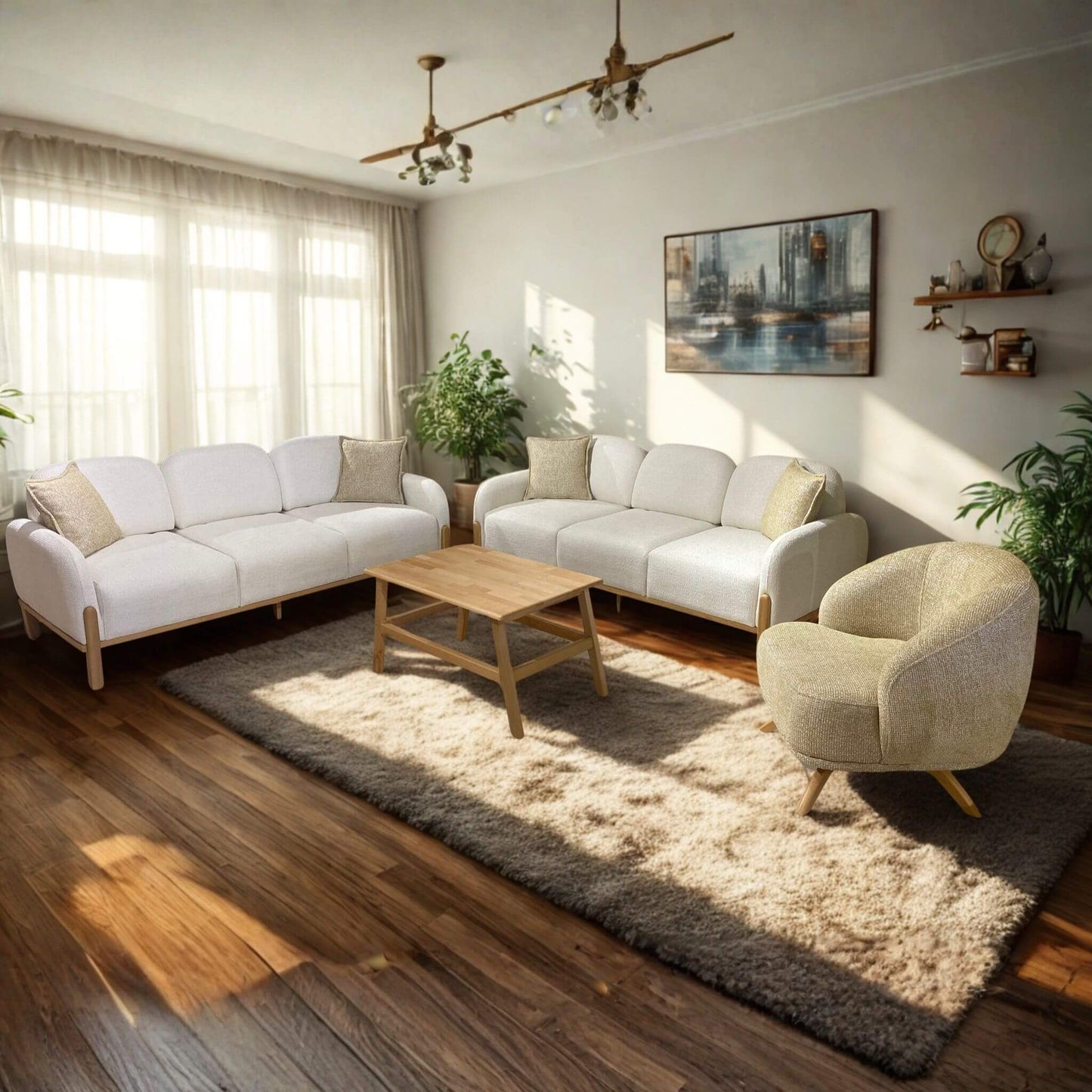 Slim modern koltuk takımı – Casa Da Noir