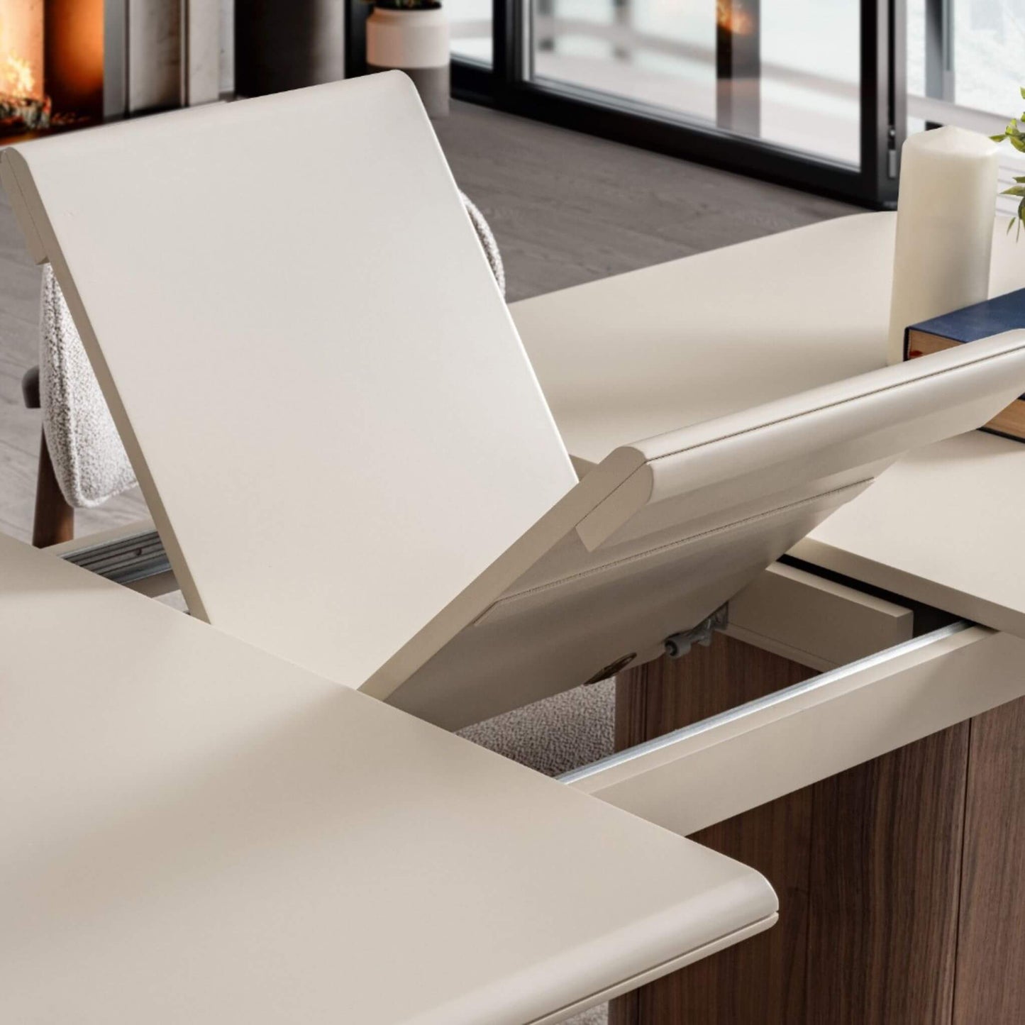 Asya yemek masası 170–205 cm açılır mekanizma