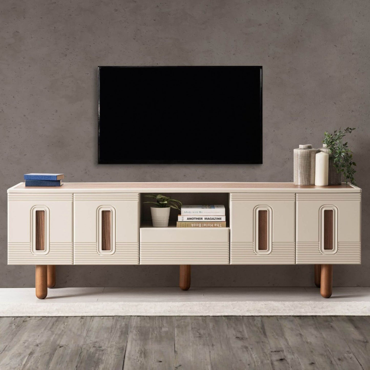 Casa Da Noir Asya modern TV ünitesi