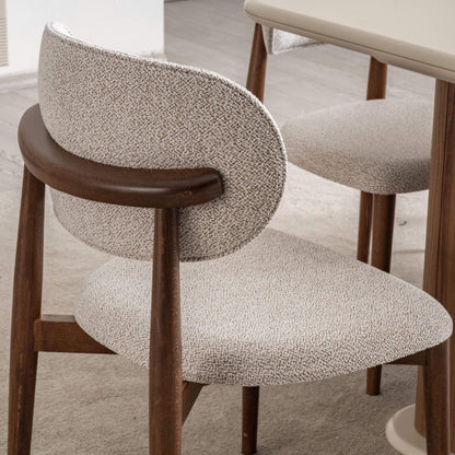 Modern sandalyeli Asya yemek masası seti