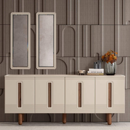 Casa Da Noir Asya aynalı modern konsol ön görünüm