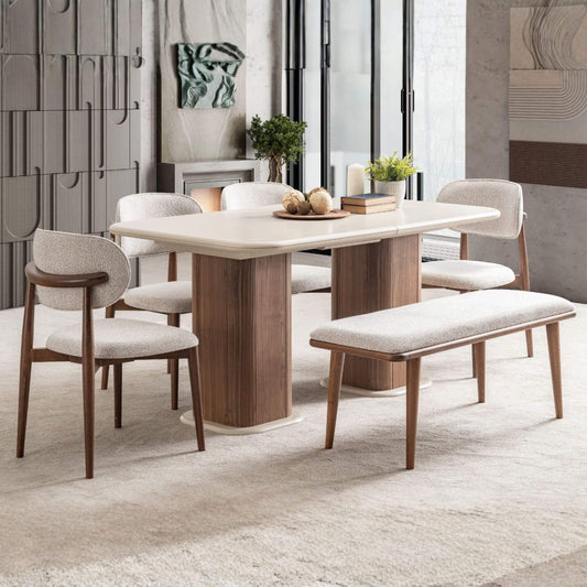 Asya yemek odası takımı modern tasarım