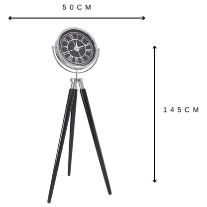 Salon ve ofis için modern tripod dekoratif saat modeli