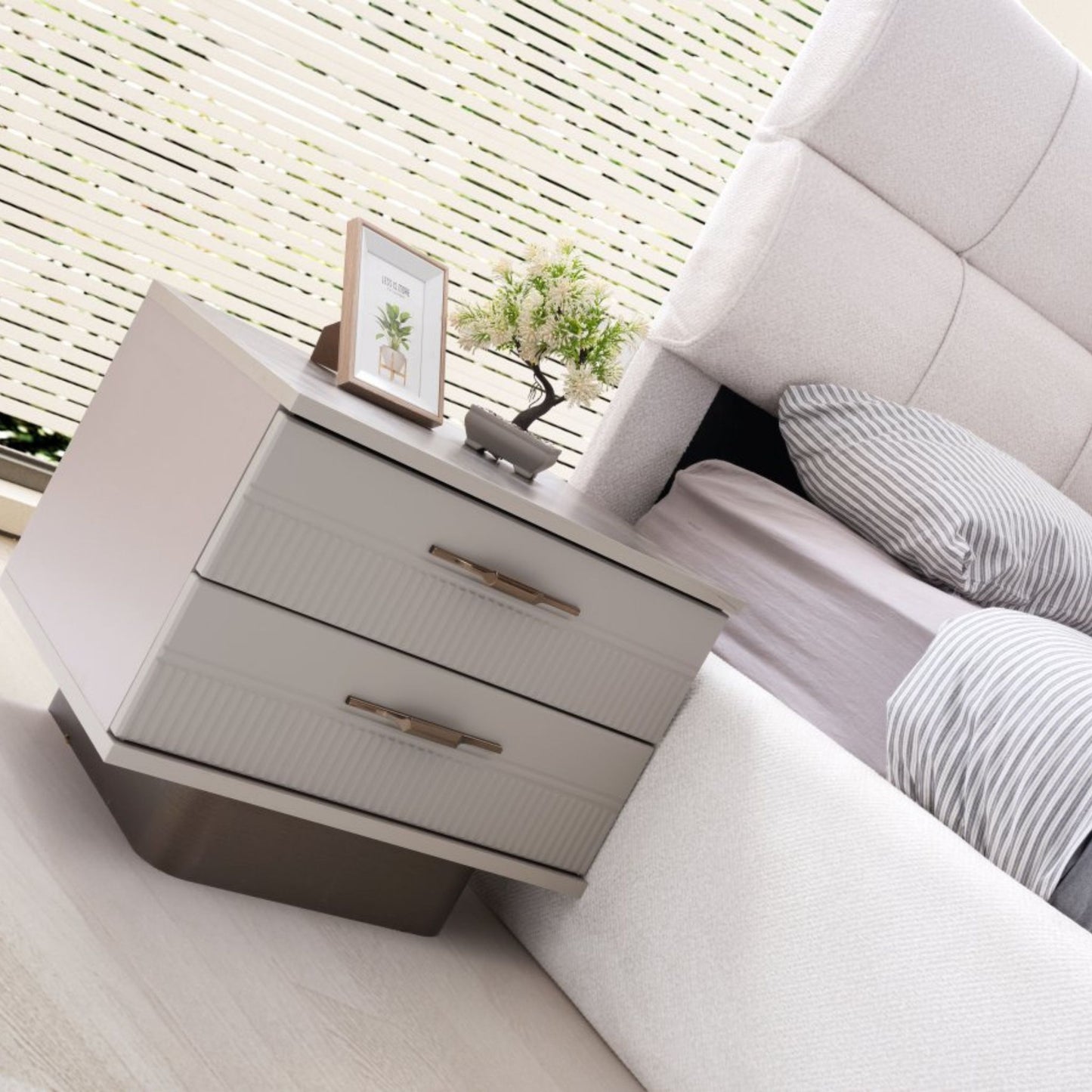 Defne Yatak Odası Takımı – Modern Huzur ve Zarif Detayların Buluşması