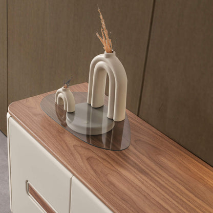 Casa Da Noir Enna Ekru Aynalı Konsol