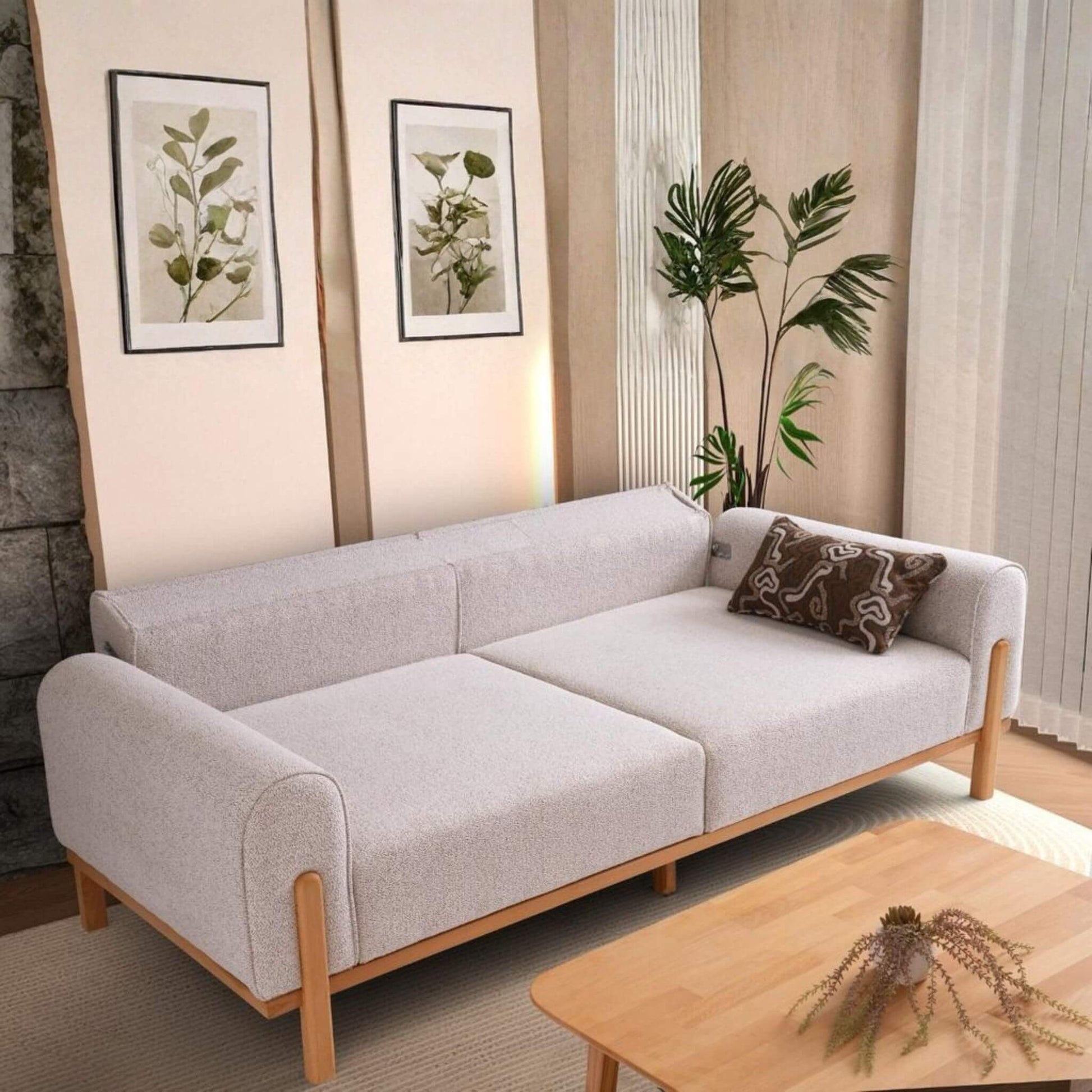 Konforlu ve zarif Fiona kanepe takımı dekorasyon görünümü