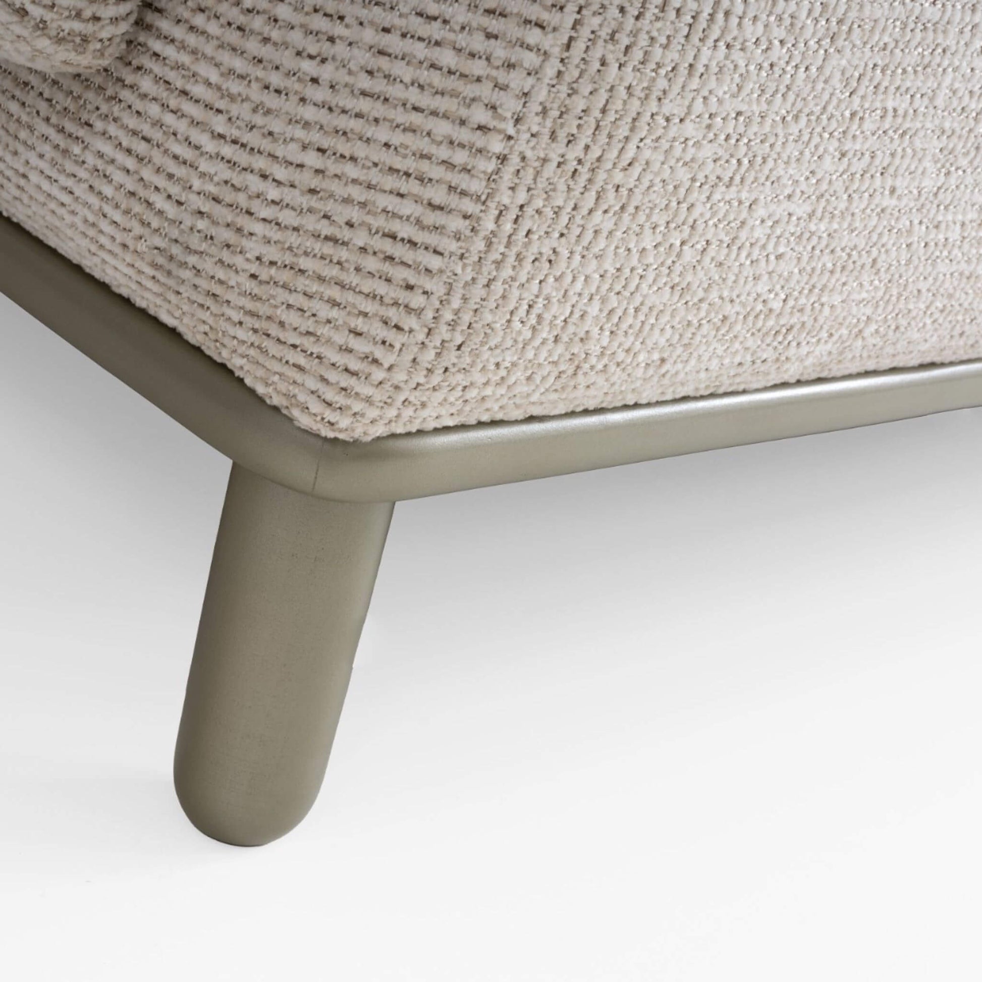 Minimal tasarımlı İnci koltuk takımı salon dekorasyonu