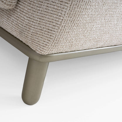 Minimal tasarımlı İnci koltuk takımı salon dekorasyonu