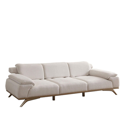 Serena berjer ve üçlü koltuk, yumuşak sünger yapısı ve şık ahşap ayaklarıyla konfor ve zarafeti birleştirir.