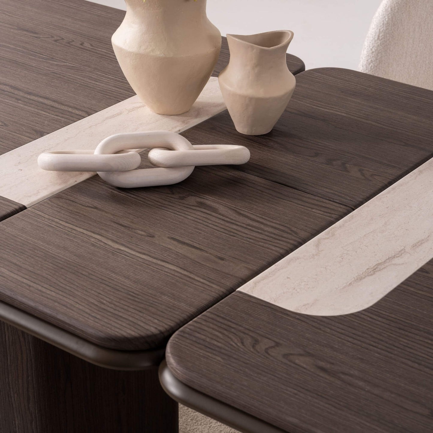 Lüks MDF Enna Plus yemek masası ve sandalyeleri