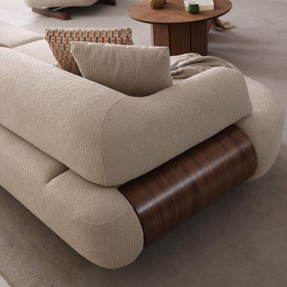 Opera Modüler Yarı Köşe Koltuk Takımı – Dinlenme Alanlı Kanepe & Berjer Seti