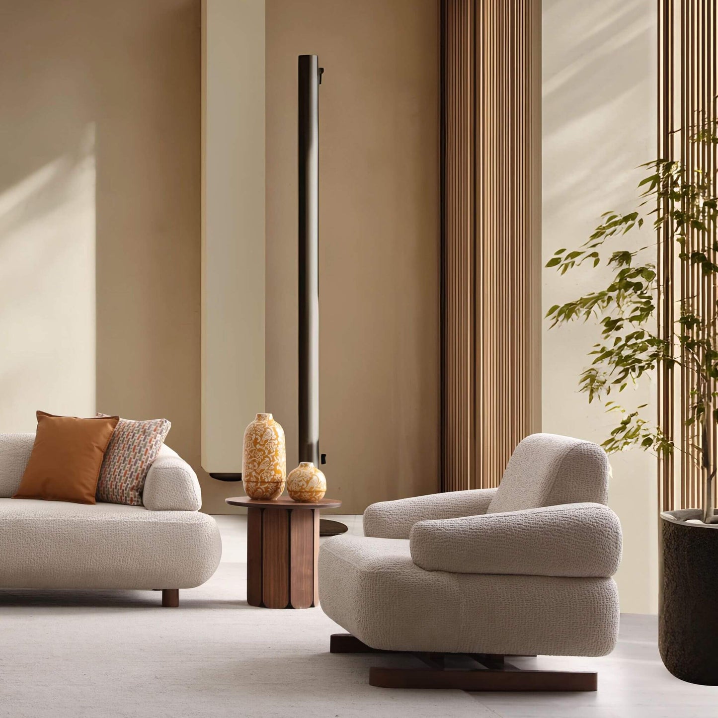 Opera Modüler Yarı Köşe Koltuk Takımı – Dinlenme Alanlı Kanepe & Berjer Seti