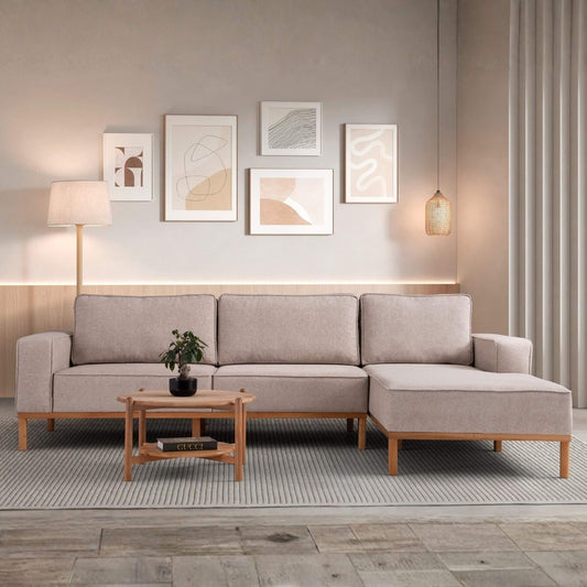 Casa Da Noir Pars model minimal salon köşe koltuğu