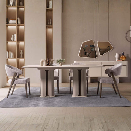 Casa Da Noir Petra açılır yemek masası ve konsol