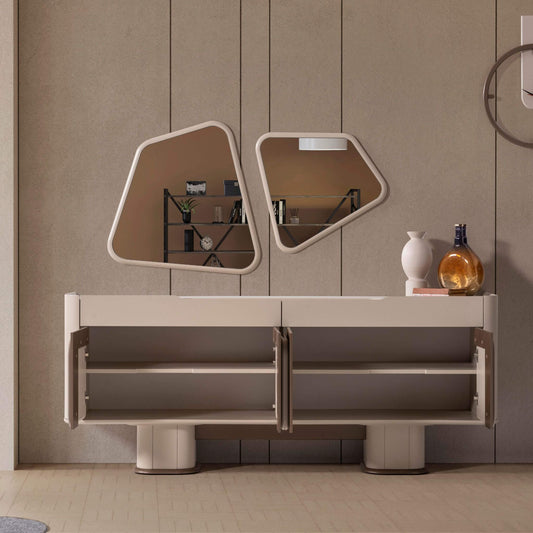 Casa Da Noir Petra Aynalı Konsol Seti