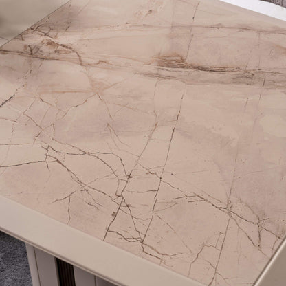 Petra MDF yemek odası takımı detay görünüm