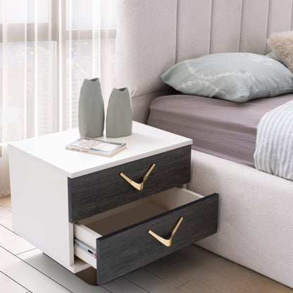 Berceste Yatak Odası Takımı – Modern Kontrast ve Lüks Detayların Şık Buluşması