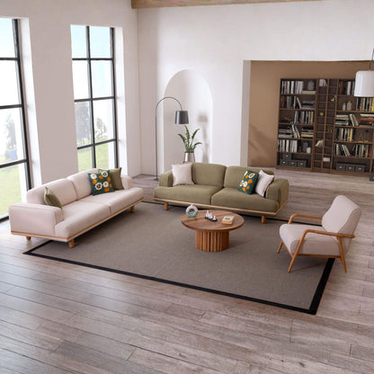 Verde Bohem Koltuk Takımı – Kanepe ve Berjer Seti | Casa Da Noir