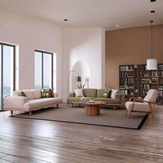 Verde Koltuk Takımı – Modern Kanepe ve Berjer Seti | Casa Da Noir