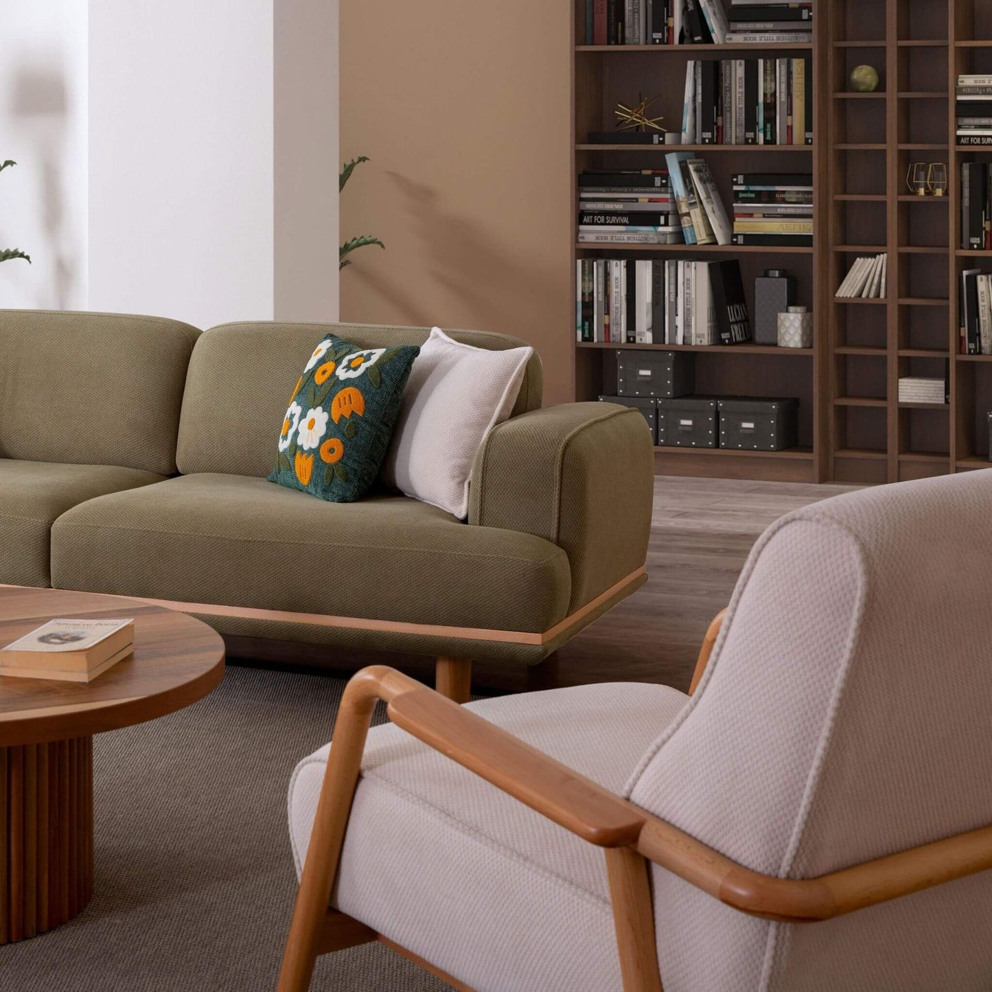 Verde Bohem Koltuk Takımı – Kanepe ve Berjer Seti | Casa Da Noir