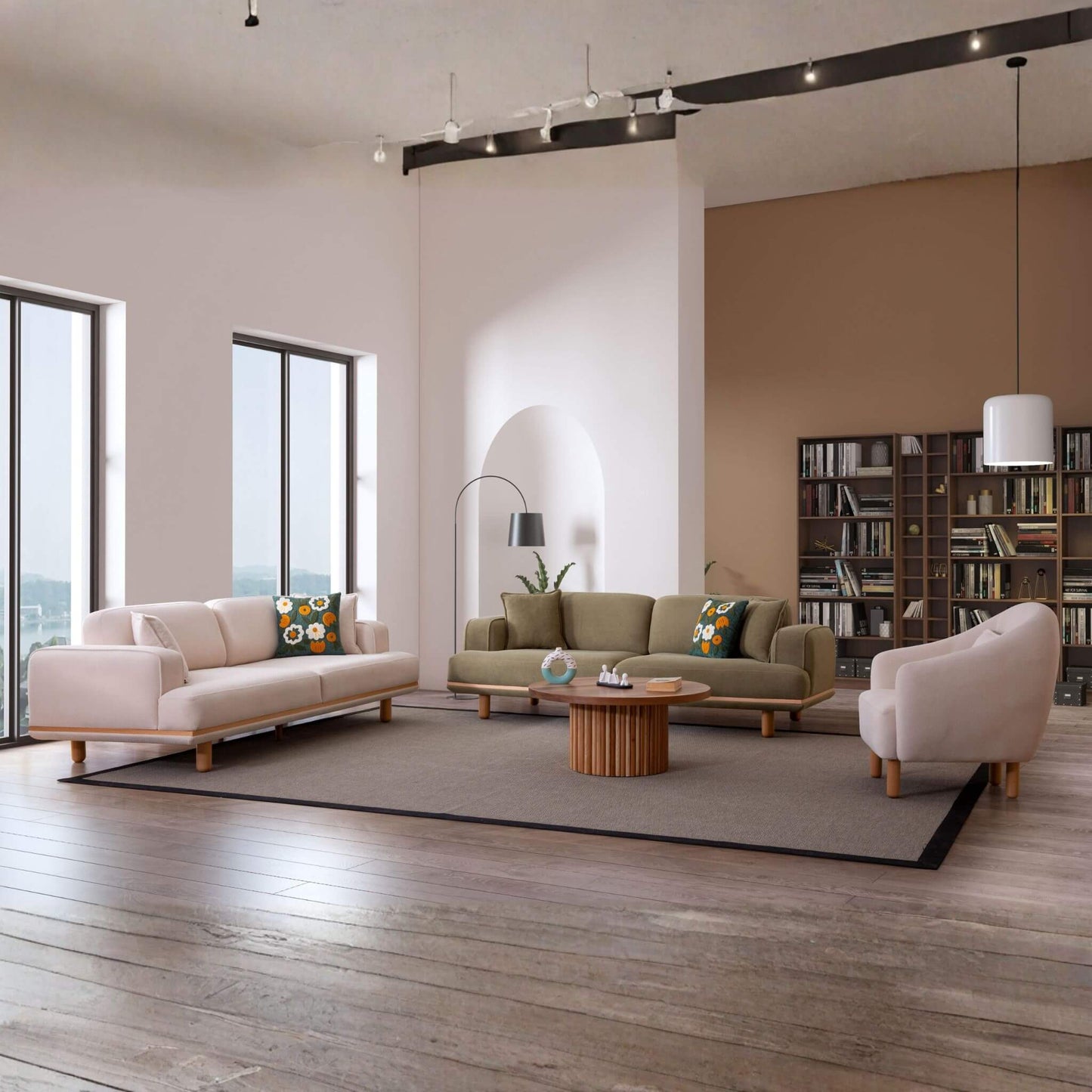 Verde Bohem Koltuk Takımı – Kanepe ve Berjer Seti | Casa Da Noir